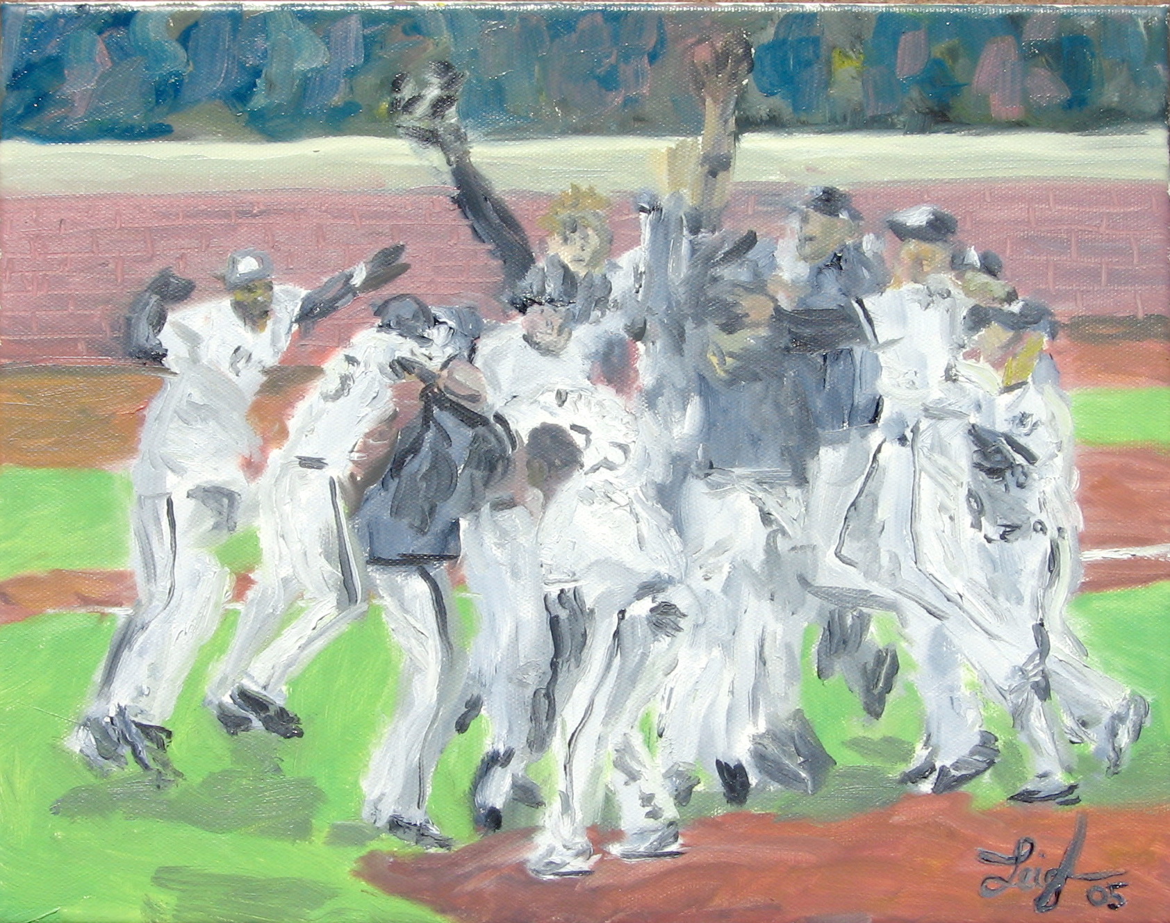 The White Sox Win the World Series  ~  
2005  •  14 x 11