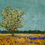 Tree on Heath #1  ~  
(In the style of Van Gogh)
Annette Heinmeyer, Phoenix, AZ  2017  •  20 x 16