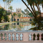 Lily Pond Facing South  ~  
Forever Balboa Park, San Diego (2014)  •  48 x 36
