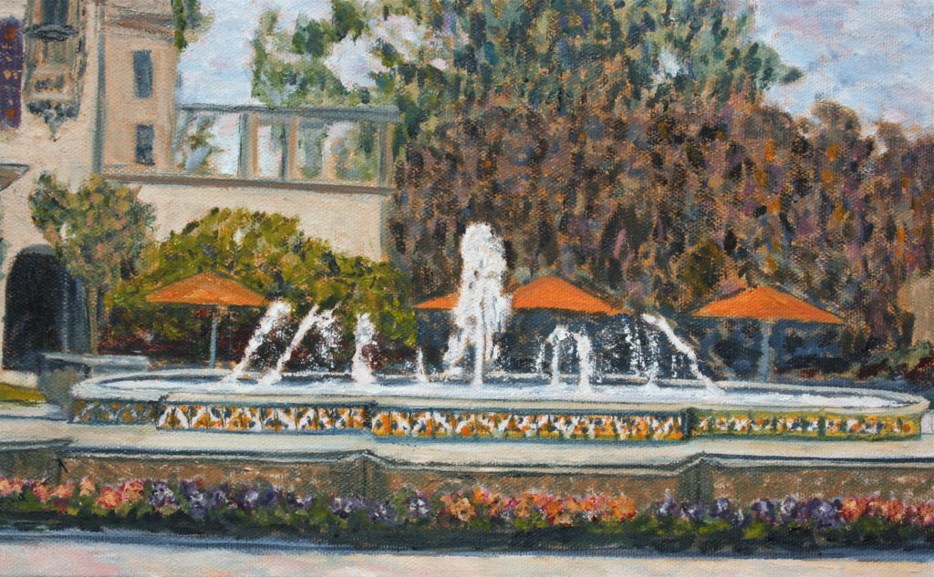 Plaza de Panama detail