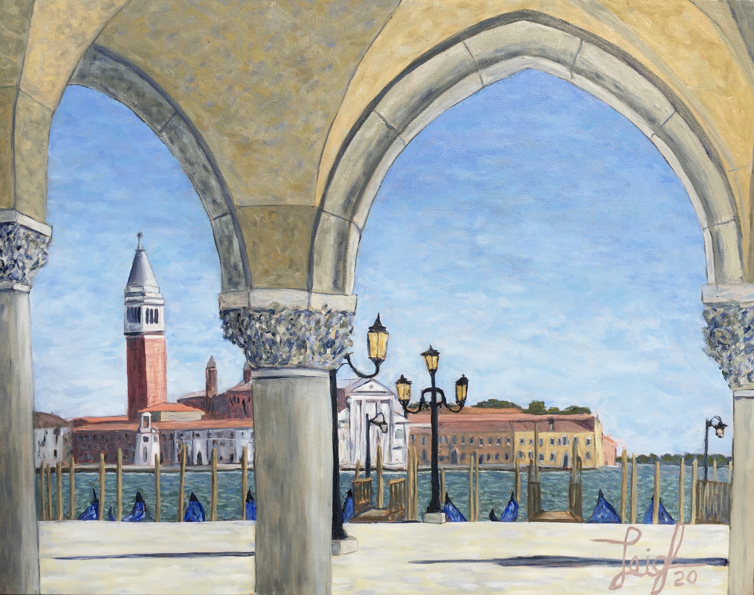 Arches Framing San Giorgio Maggiore (#18) 
2020  •  28 x 22