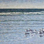 Pam's Terns (left canvas of diptych) 
2022  •  48 x 36