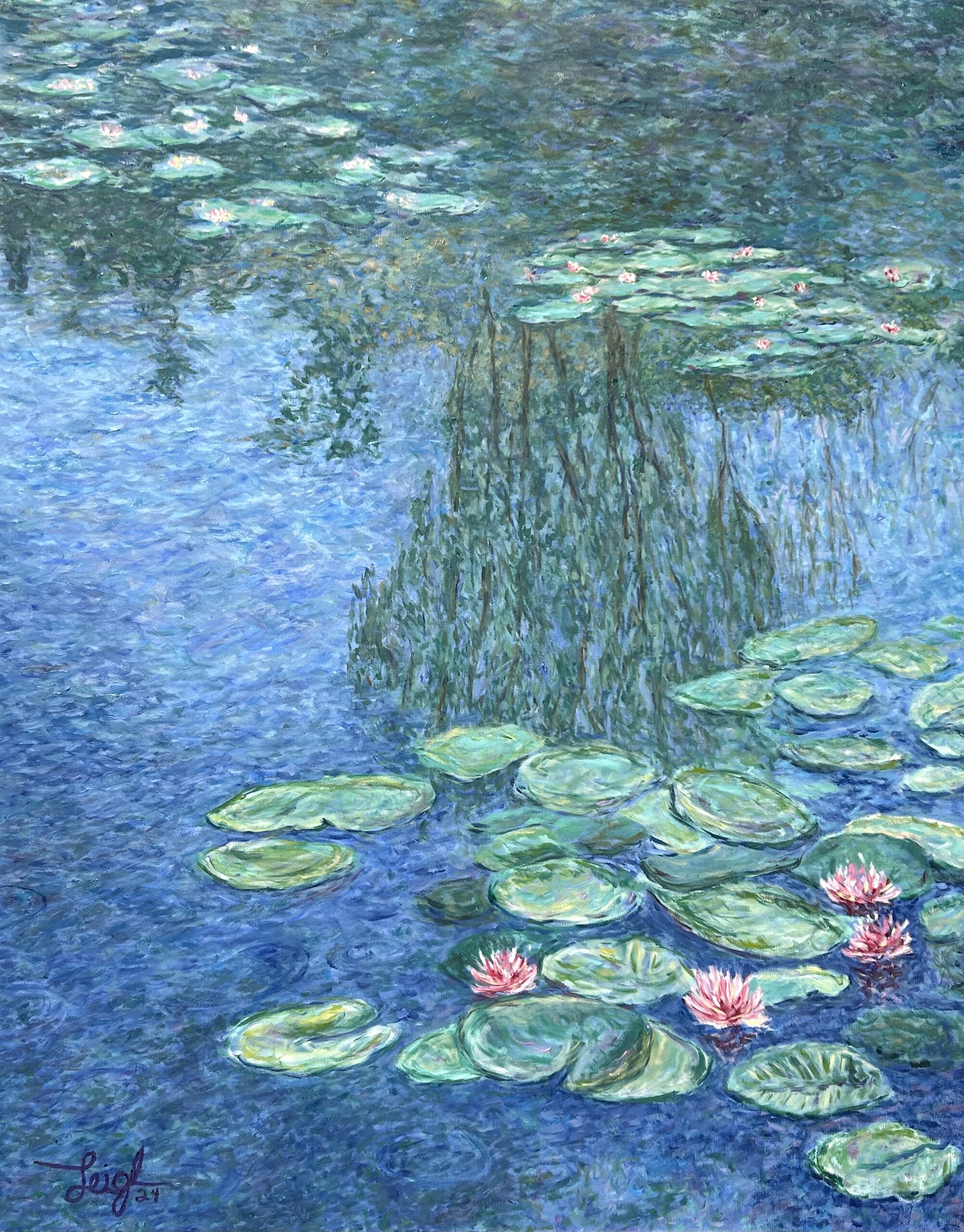 Like Art Institute of Chicago 1906 Monet (2024) 48 x 60